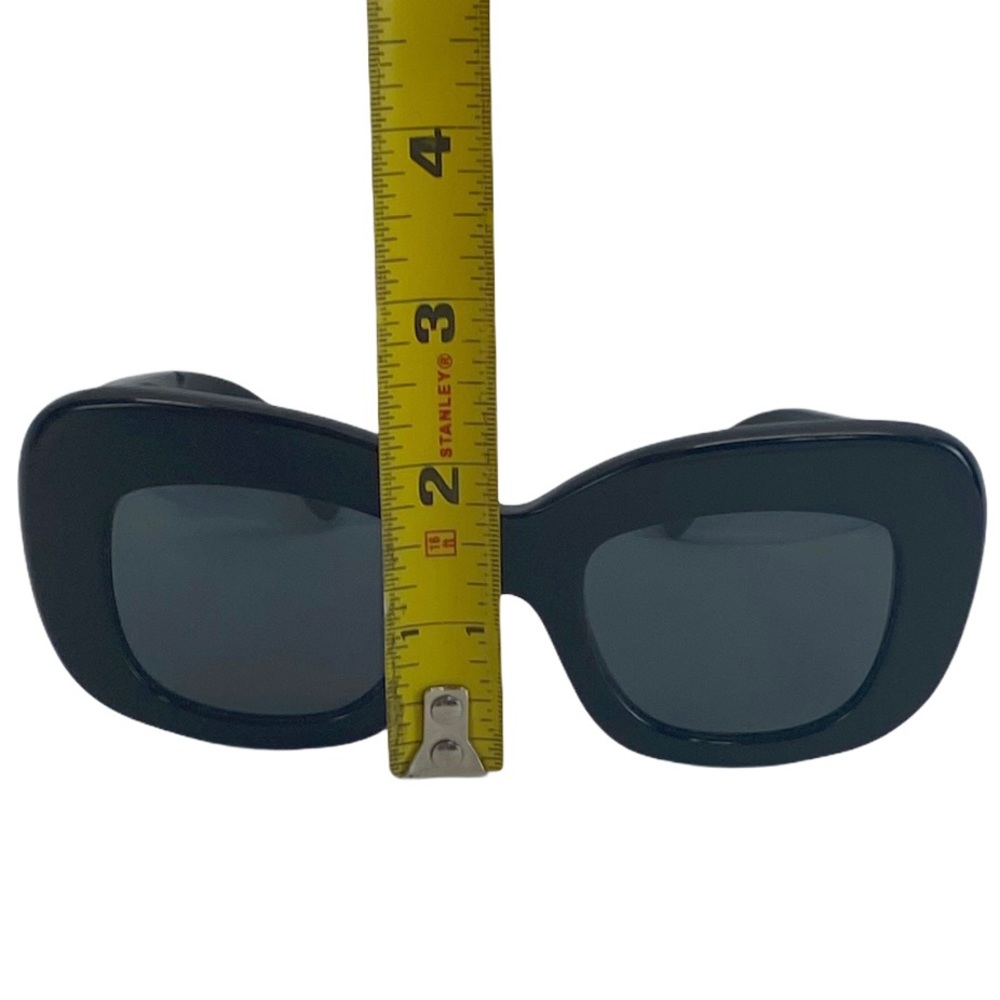 Celine CL 41432/S 807 IR Oversize Black Sunglasses - Picture 13 of 15